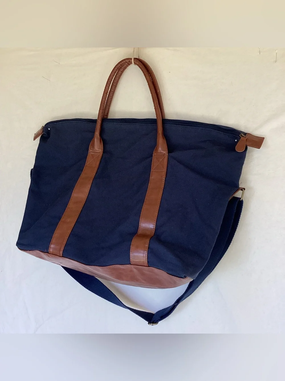 Vintage 1990s Polo by Ralph Lauren canvas weekender bag